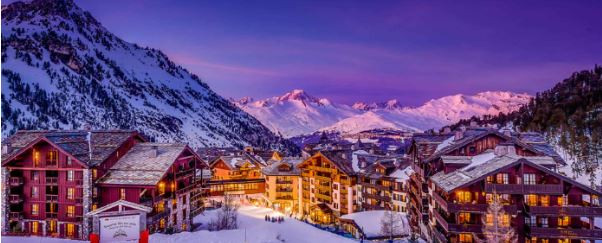 les arcs ski resort - best ski resorts for beginners