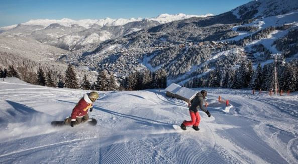 meribel ski resort - best ski resorts for beginners